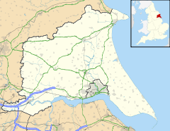 East Riding of Yorkshire UK location map
